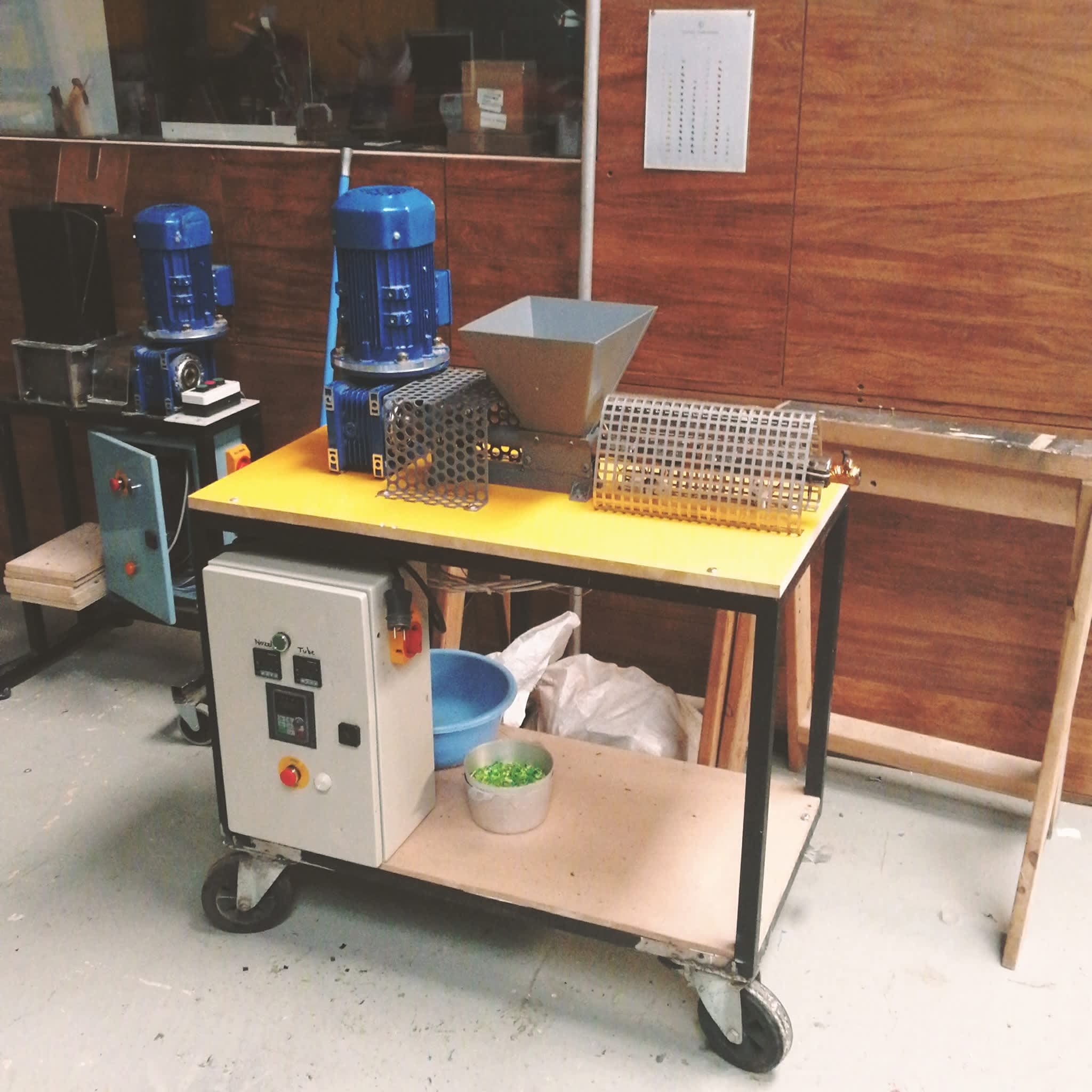 abat-jour en plastique recyclé