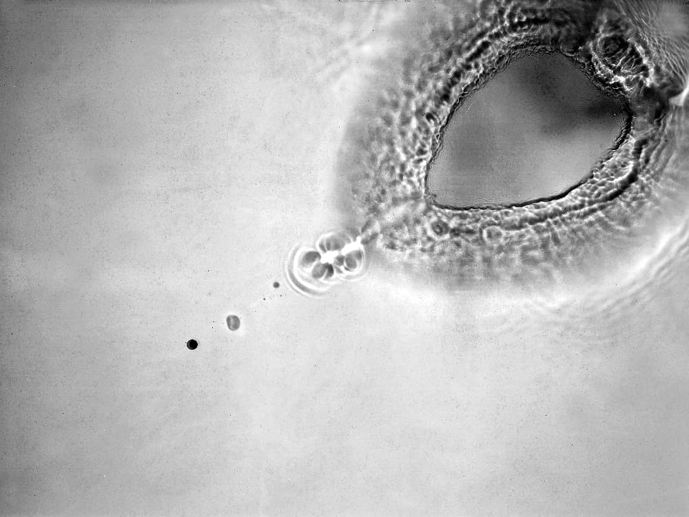 photogramme de l'eau