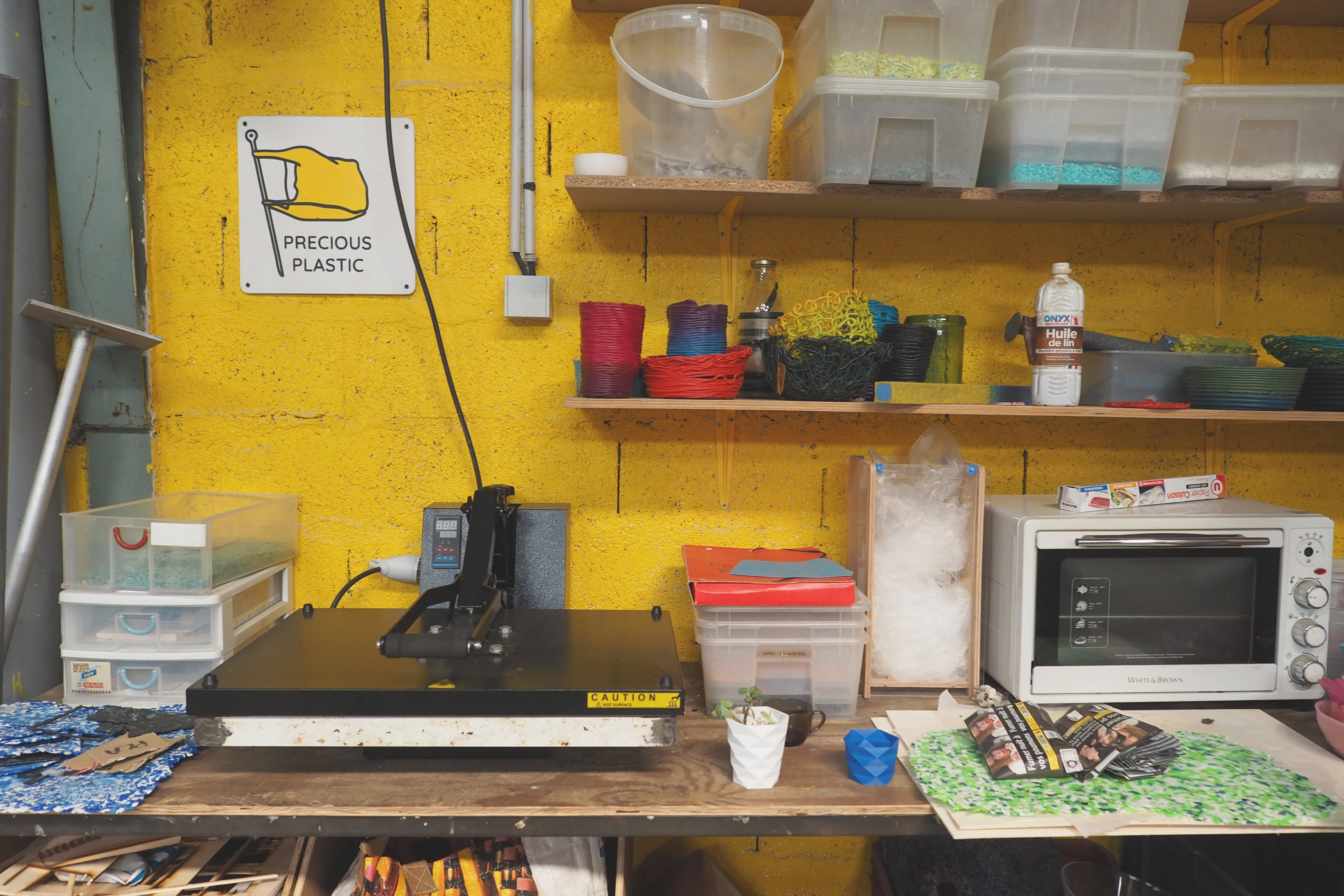 lunettes en plastique recyclé