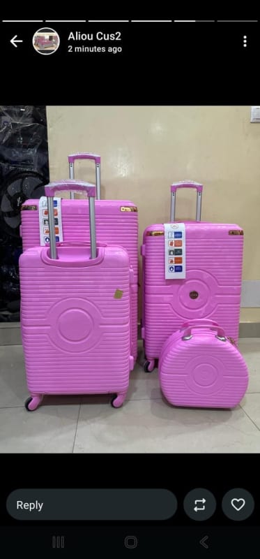 Valise plastique 