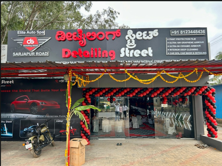 Detailing Street Workshop in Sarjapura, Bangalore