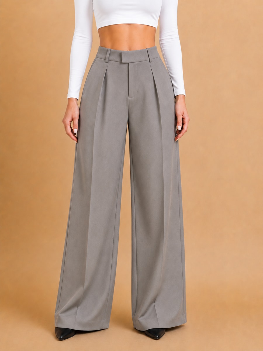 grey-wide-leg grey image 1