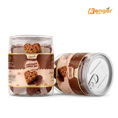 Love Shape Chocolate Energy Bar