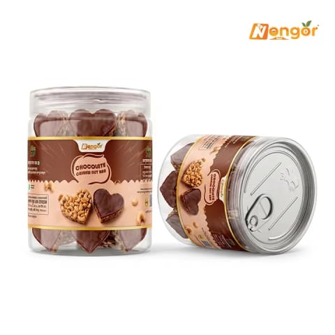 Love Shape Chocolate Cashew Nut Bar