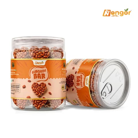 Love Shape Almond Bar