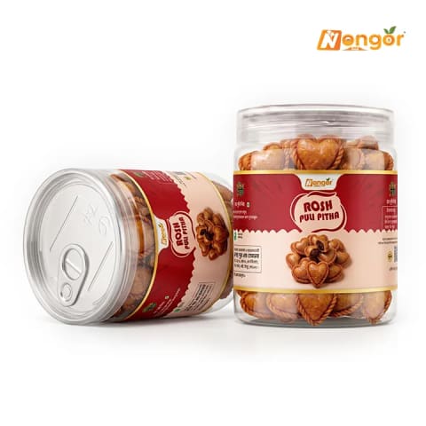 Love Shape Rosh Puli Pitha
