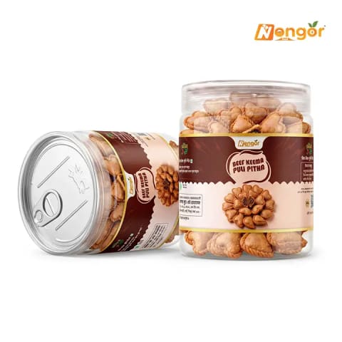 Love Shape Beef Keema Puli Pitha
