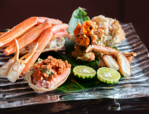 Menu kaiseki chez Sangen à Toyama sur la nouvelle route dorée du Hokuriku