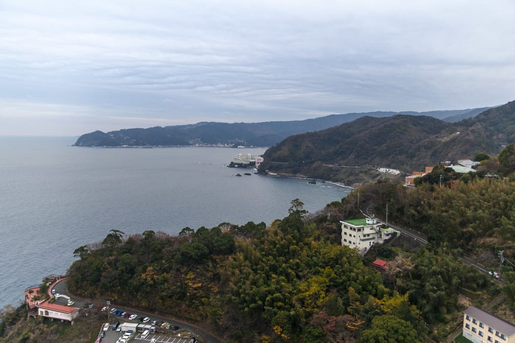 Vue depuis le Château d'Atami