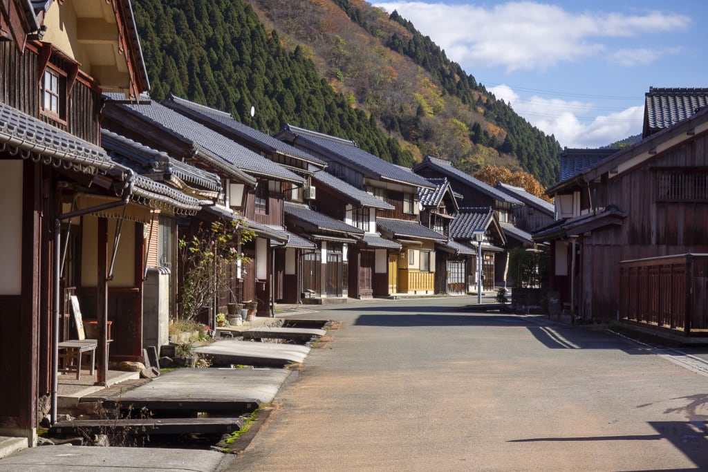 Kumagawa-juku sur la nouvelle route dorée du Hokuriku