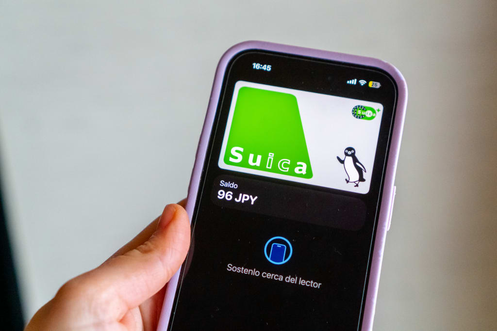 Suica sur téléphone