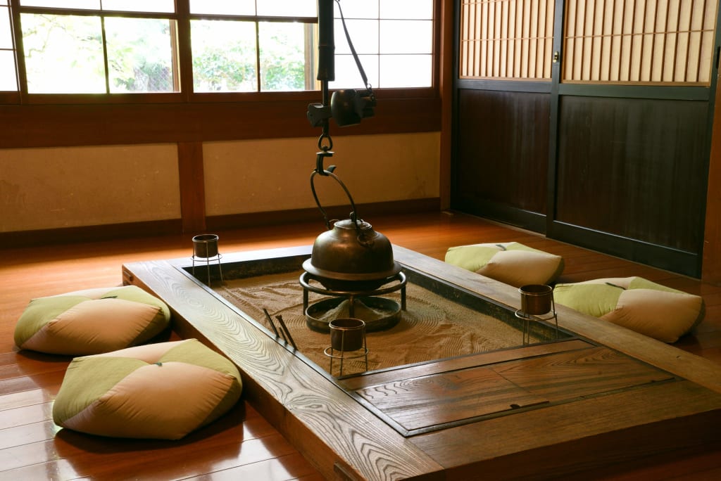 Intérieur du Ryotei Ryokan Yasui