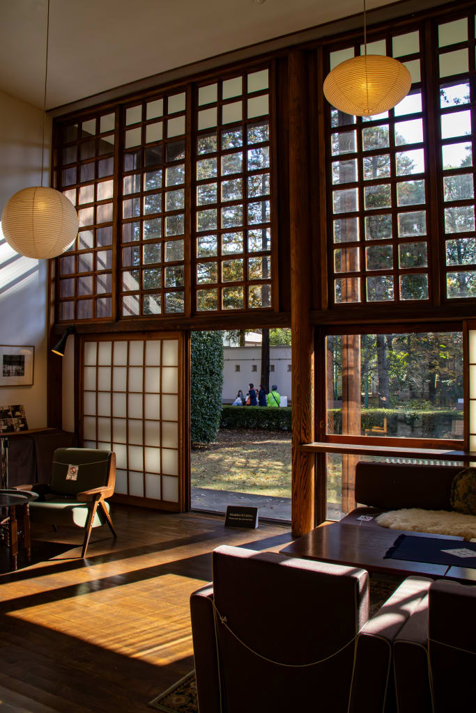 La maison de Kunio Maekawa au Musée d'architecture en plein air d'Edo-Tokyo