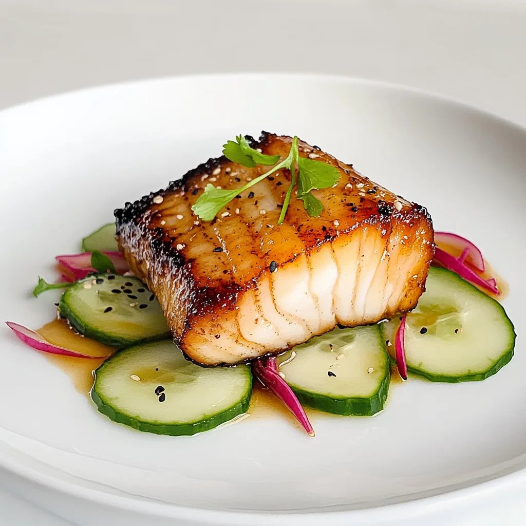 Miso-Marinated Black Cod: Buttery Umami Delight