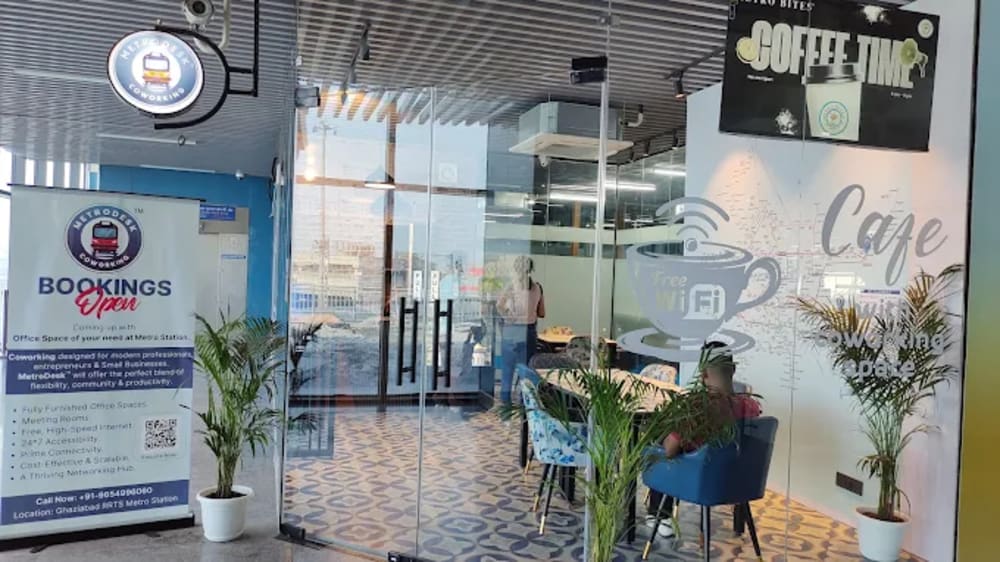 MetroDesk Coworking Space in patel nagar,