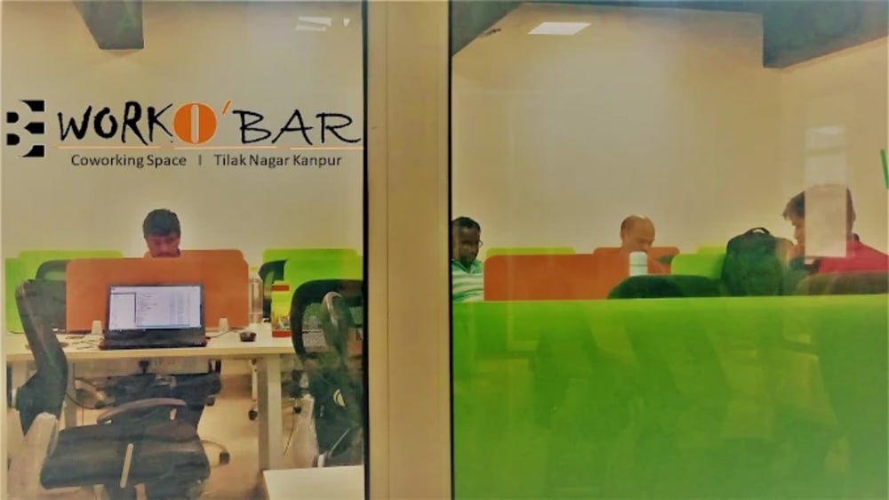 Workobar Coworking Space in tilak nagar