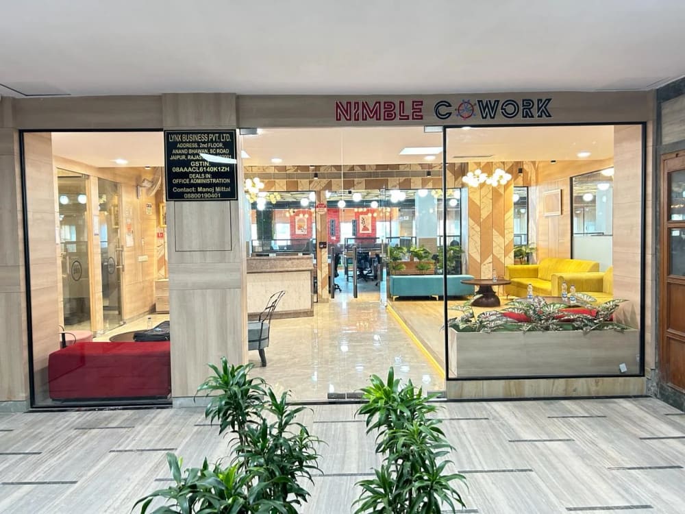 Nimble Cowork Coworking Space in mirza ismail rd