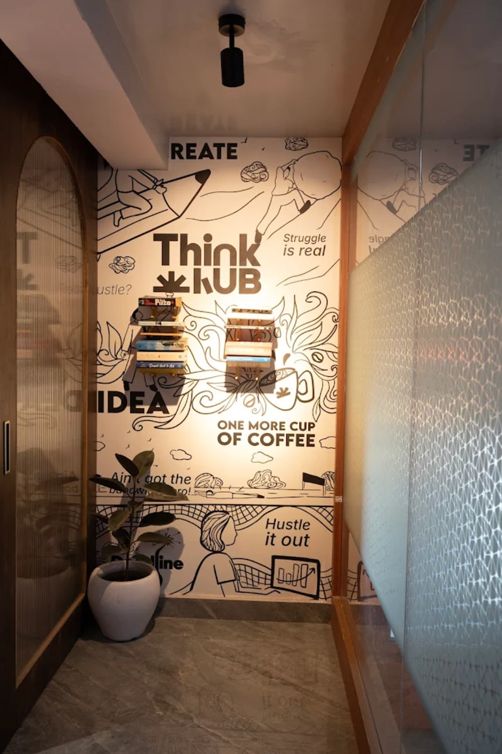 Thinkhub Library Coworking Space in welekar nagar