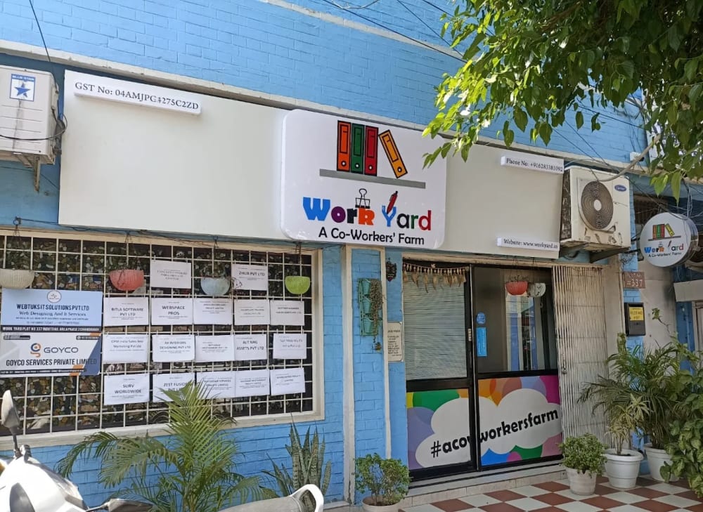 WorkYard Coworking Coworking Space in industrial area phase ii
