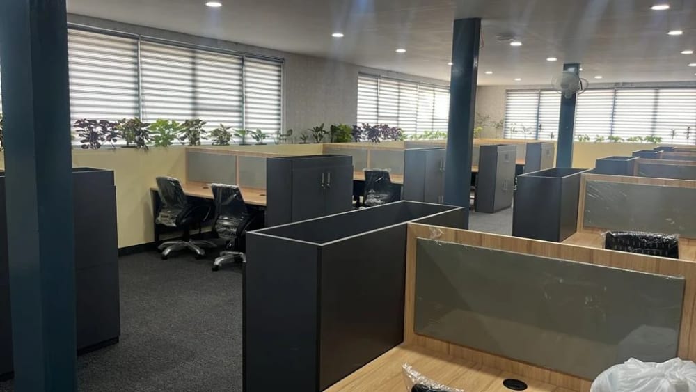Workoholics Coworking Space in industrial area phase i