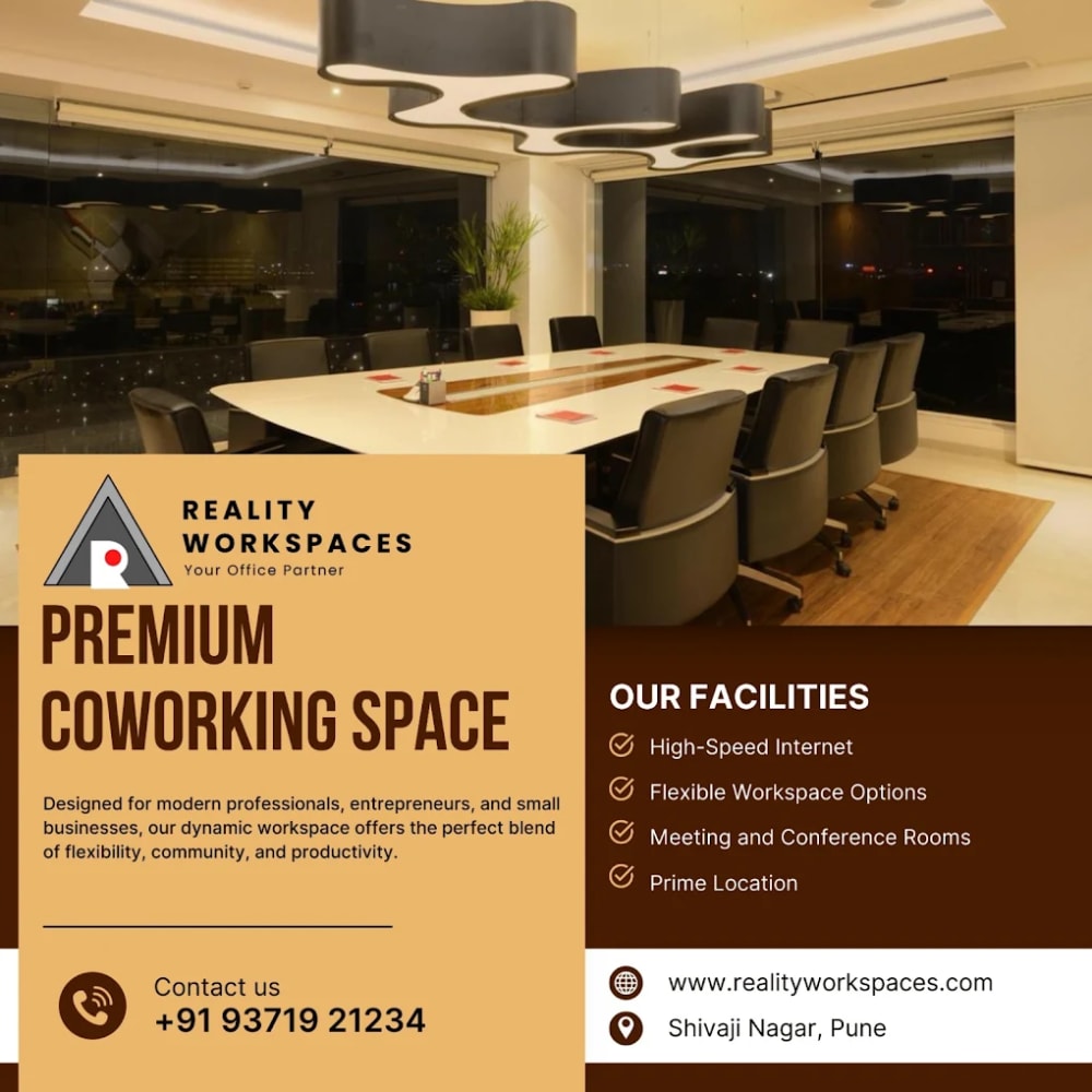Reality Workspaces Coworking Space in mundhwa