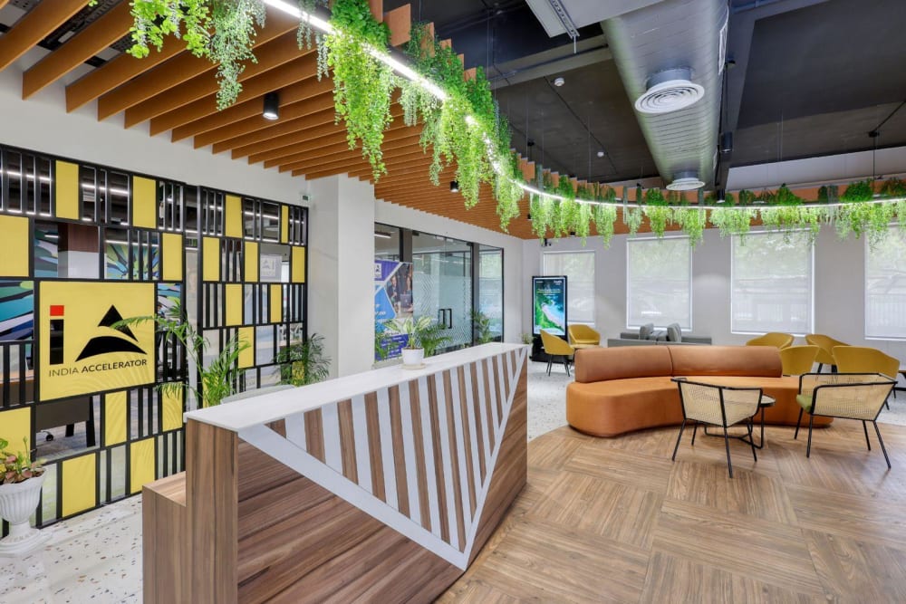India Accelerator Coworking Space in golf course ext road
