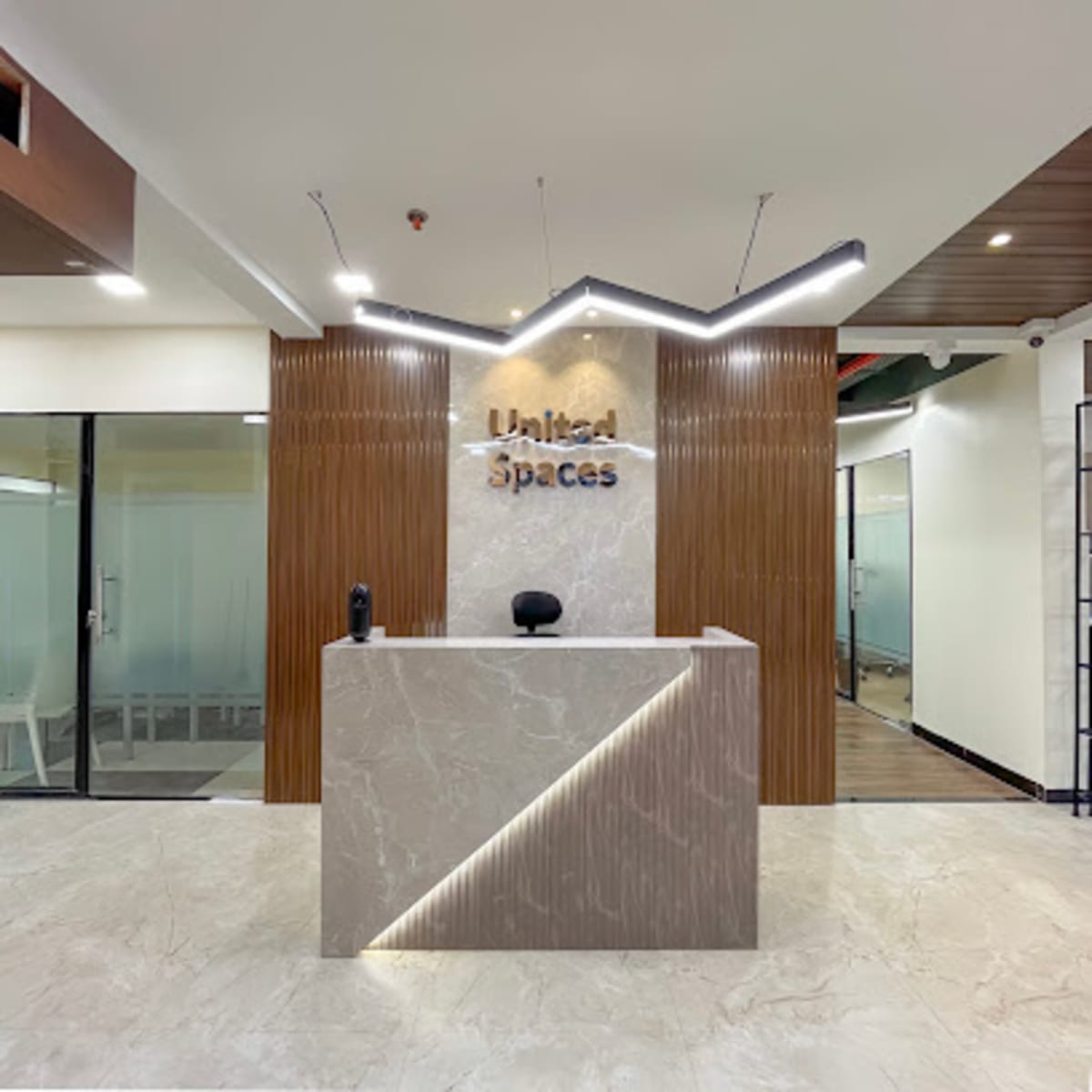 United Spaces Coworking Space in mahatma gandhi rd
