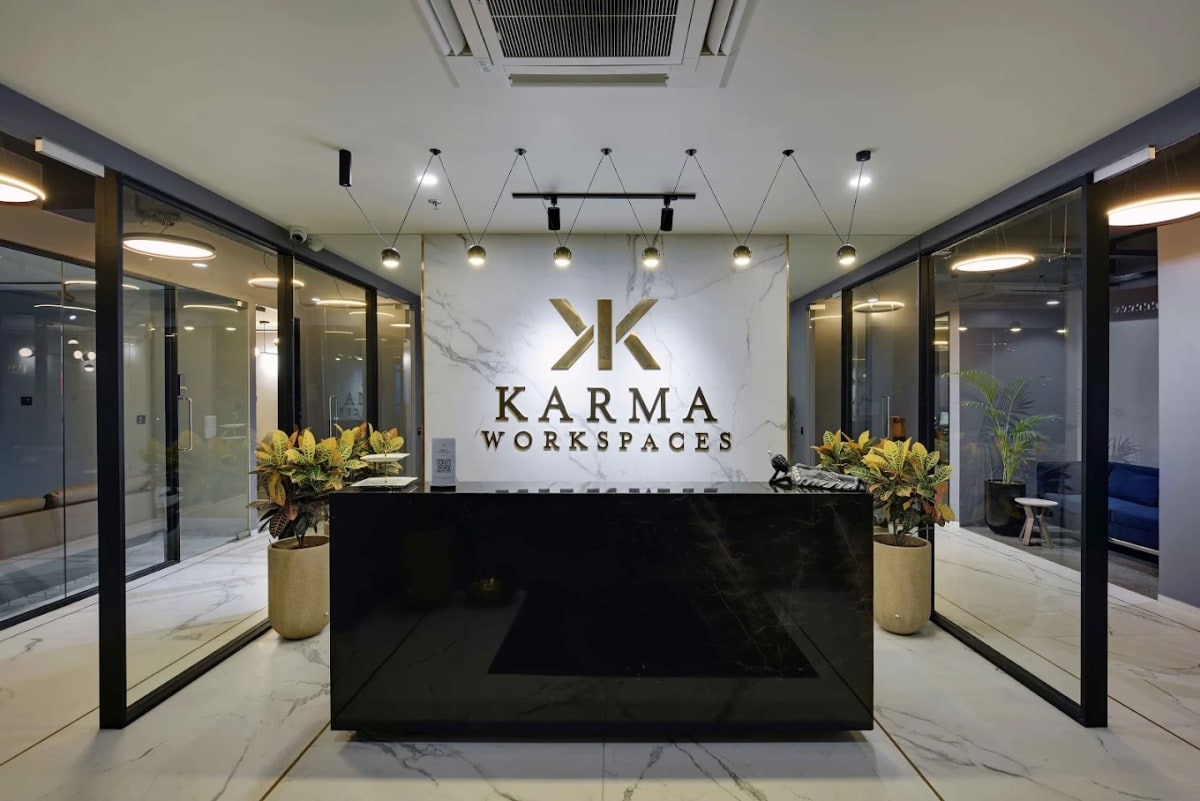 Karma Workspaces Coworking Space in sindhu bhavan marg