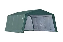 12 x 20 x 1 ft Garage-in-a-Box® Shelter Green