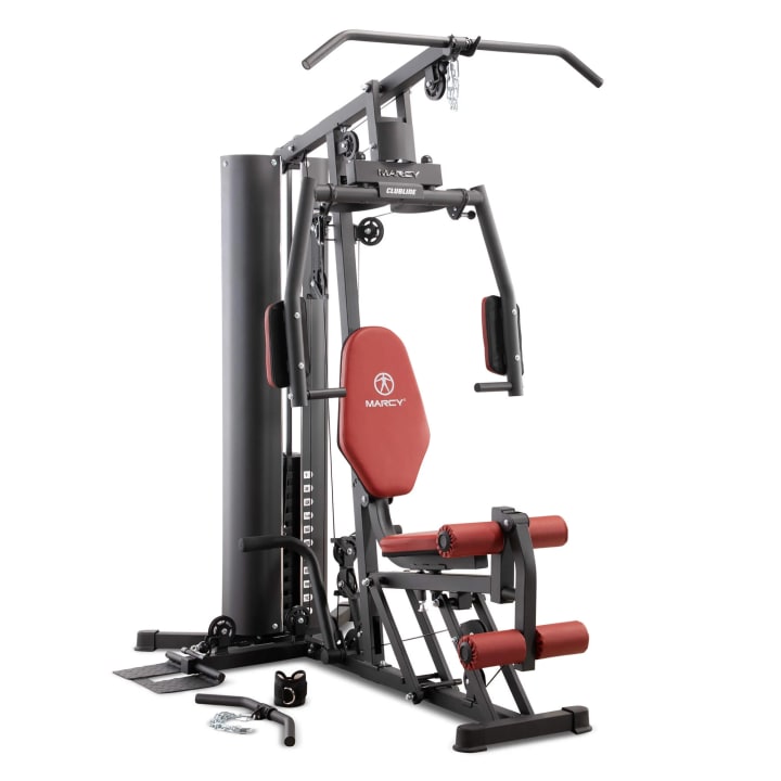 120lb Home Gym with Reverse Row and Leg Press | MWM-0623