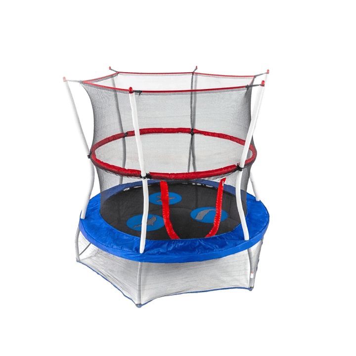 60" Round Seaside Adventure Mini Trampoline