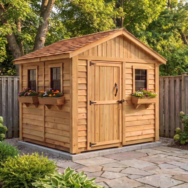 8×8 Gardener Shed