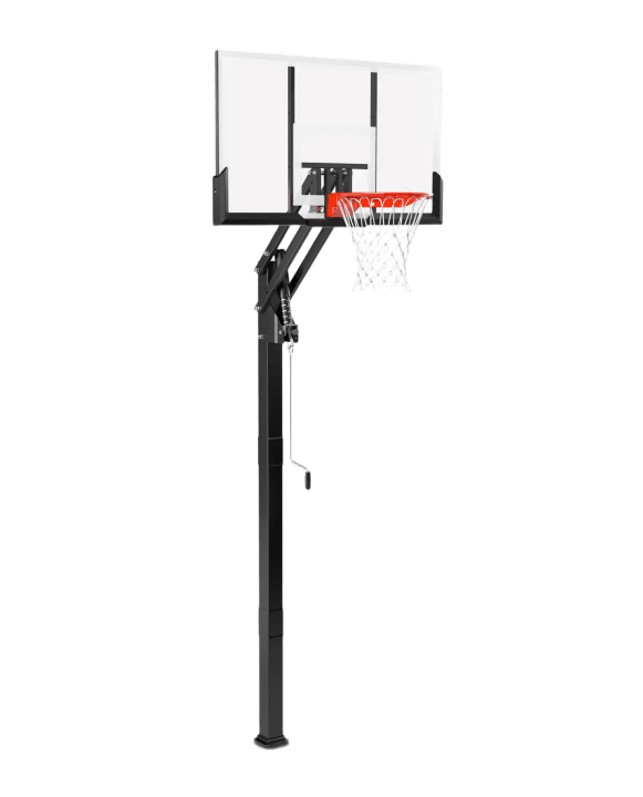 Acrylic U-Turn® 54" In-Ground Basketball Hoop