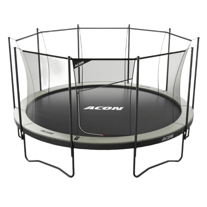 Air 15ft Round Trampoline with Safety Net and Ladder