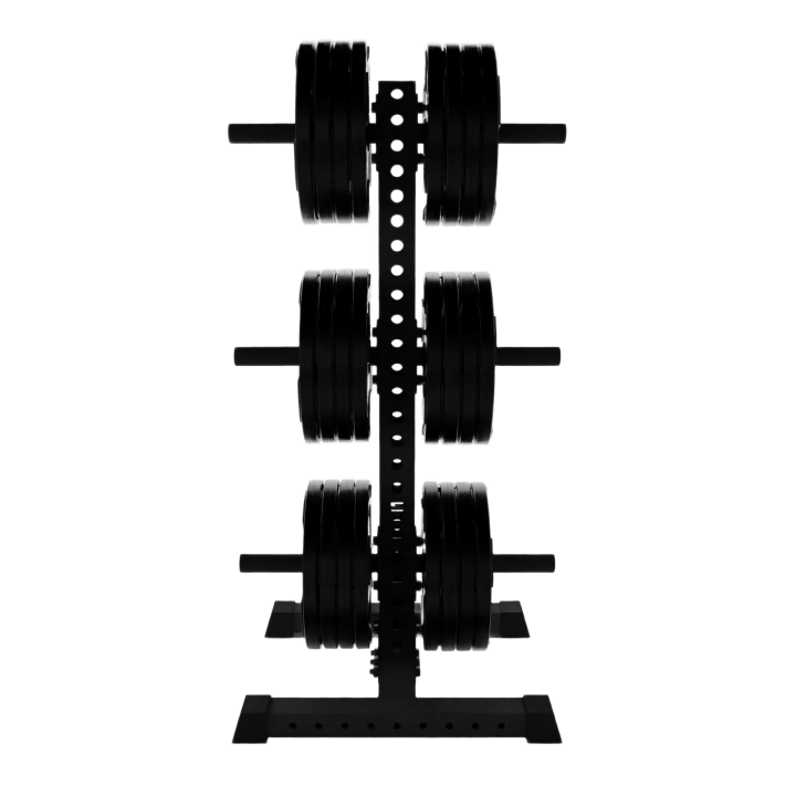Alpha PLT | 3-Tier Vertical Plate Tree - Black