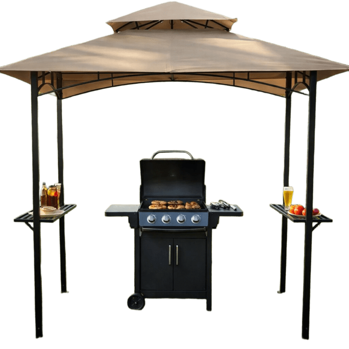 Andra 8' x 5' BBQ Grill Gazebo Canopy Tent