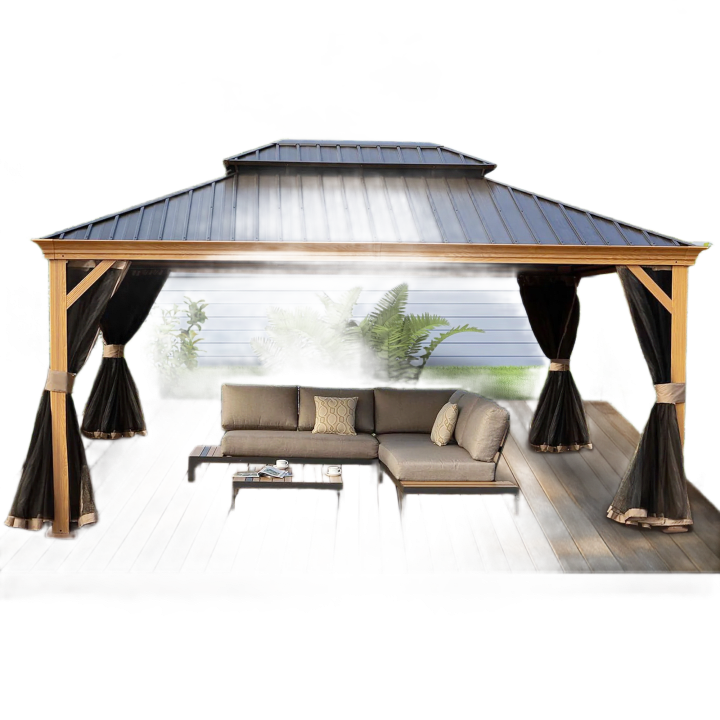 Apollo 12' x 16' Aluminum Hardtop Gazebo