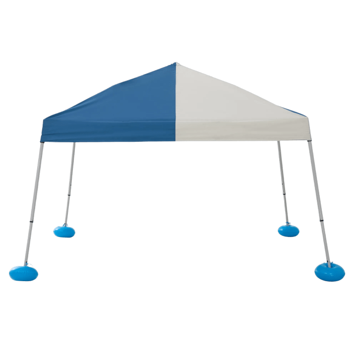 Aquasis Floating Pool Gazebo, 10' × 10' - Gray / Navy