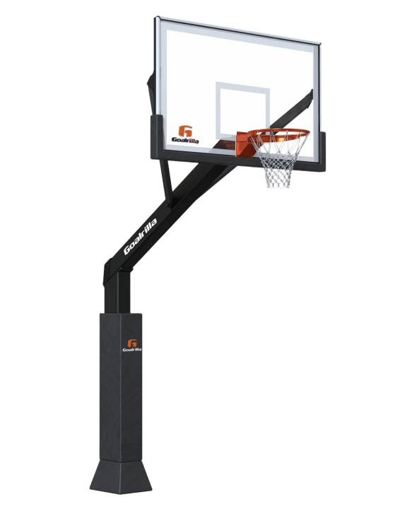 72" Fixed Height w/Glass Backboard
