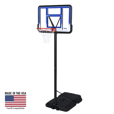 Adjustable Portable Basketball Hoop (42-inch polycarbonate) 