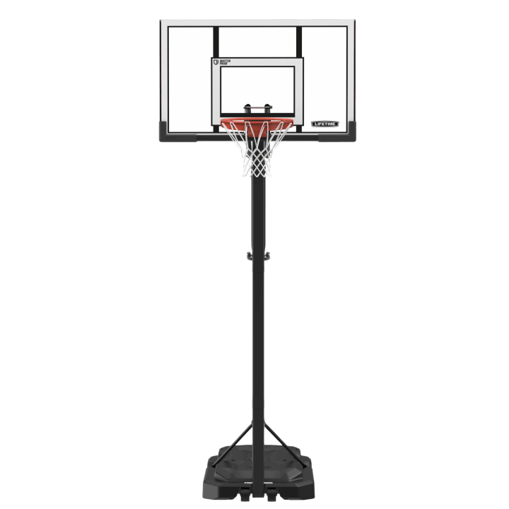 Adjustable Portable Basketball Hoop (54-Inch Polycarbonate)
