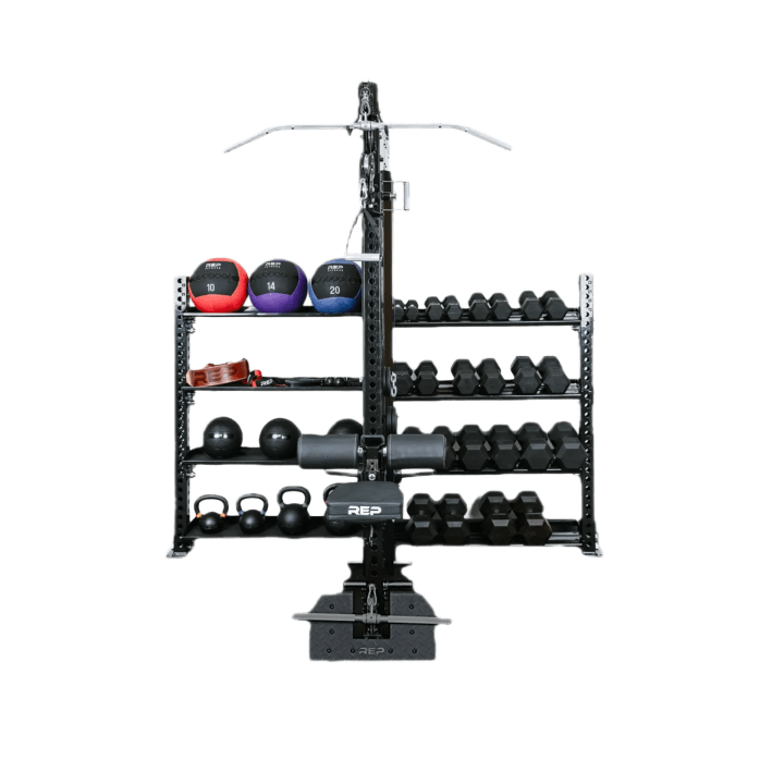 Adonis™ Cable Tower With Storage