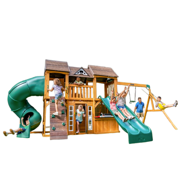 Adventure Bend Swing Set