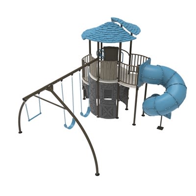 Adventure Castle Playset with Slide