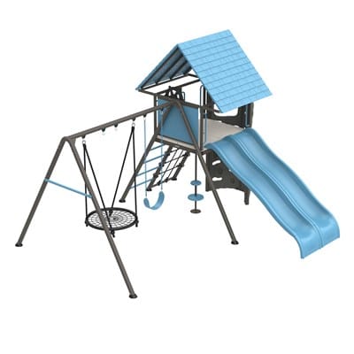 Big Stuff Adventure Swing Set with Spider Swing