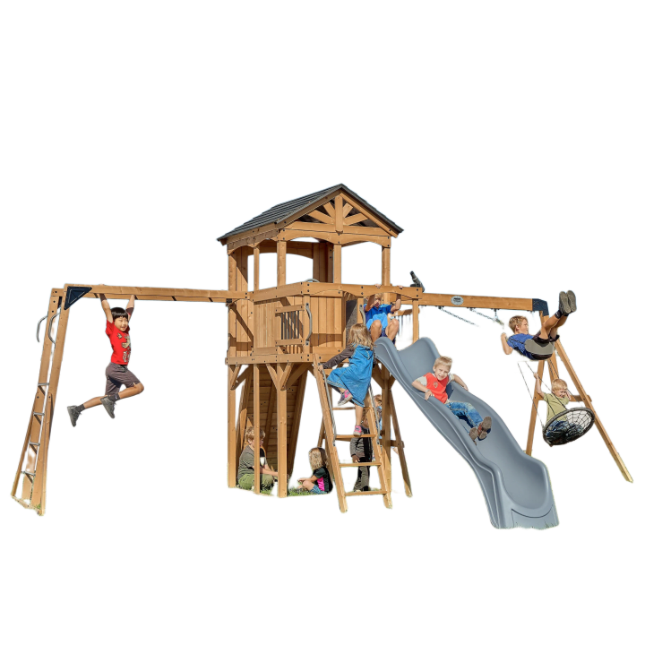 Dover Bay Swing Set with Monkey Bars