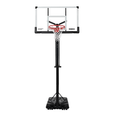 Mammoth Portable Adjustable Basketball Hoop (54-Inch Tempered Glass)