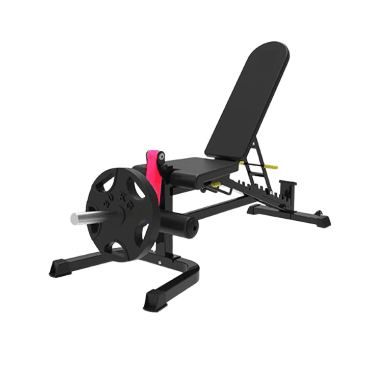 Q10 Adjustable FID Bench with Leg Extension / Leg Curl Attachment