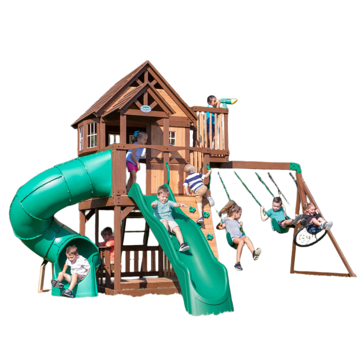 Skyfort II With Spiral Tube Slide