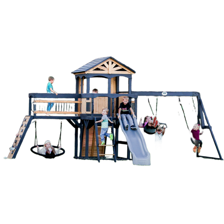 Timber Crossing Swing Set